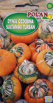 Dekoratyvinis moliūgas "Sultono turbanas", Polan