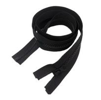 Užtrauktukas plastikinis Nr.5 55 cm, juodas