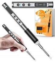 Lituoklis Rosfix NanoPro NP65W – OLED ekranas, USB-C maitinimas, 65W, T12 antgaliai