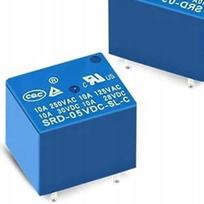 Relė SRD-5VDC-SL-C – 1x NC/NO kontaktas, Darbinė įtampa 240VAC, Ritės įtampa 5V DC