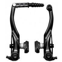 Priekinis dviračio veržlių stabdžių kaladėlės V brake Shimano Alivio BR-T4000, 107 mm