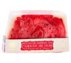 Glicerino muilas STRAWBERRIES AND CREAM Saules Fabrika 80 g
