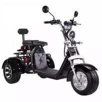 Elektrinis triratis mopedas CP3.0, 2000W, 20 Ah, juodas
