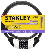 Dviračio kodinė spyna su trosu S741-153 STANLEY