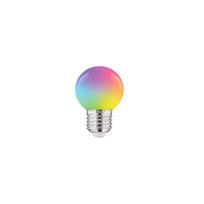 LED spalvota lemputė Thorgeon1W G45 240V 55Lm PC RGB