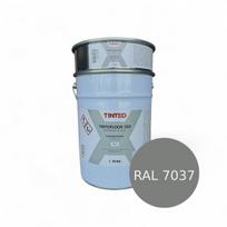 TINTOFLOOR 260/262 2K epoksidiniai betono grindų dažai, garažams, sandėliams, parkingams, pilka RAL 7037, 12 kg