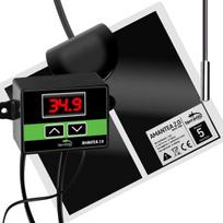 Šildymo kilimėlis su termostatu, Terrario Amantea 2.0, LED ekranas, 7W, 28x15 cm