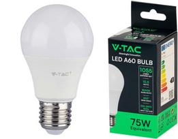 10,5W LED lemputė, A60, E27, 3000K