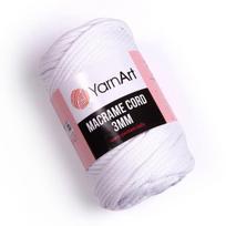 Mezgimo siūlai YarnArt Macrame Cord 3 MM 90g, spalva 751