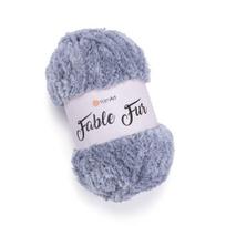 Mezgimo siūlai YarnArt Fable Fur 100g, spalva 972