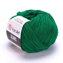 Mezgimo siūlai YarnArt Jeans 50g, spalva 52