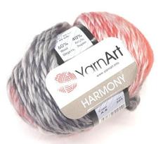Mezgimo siūlai YarnArt Harmony 50g, spalva marga A-8