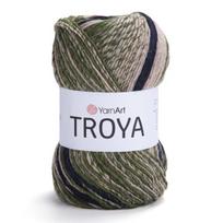 Mezgimo siūlai YarnArt Troya 100g. spalva 2113