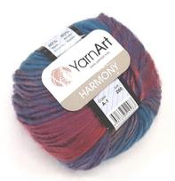 Mezgimo siūlai YarnArt Harmony 50g, spalva marga A-1