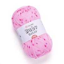 Mezgimo siūlai YarnArt Baby Color 50 g, spalva 211