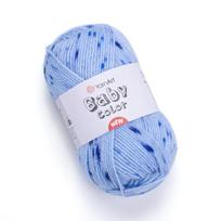 Mezgimo siūlai YarnArt Baby Color 50 g, spalva 207