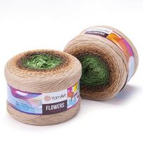 Mezgimo siūlai YarnArt Flowers 250g, spalva 308