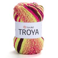 Mezgimo siūlai YarnArt Troya 100g. spalva 2118