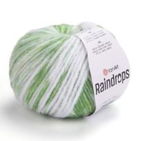 Mezgimo siūlai YarnArt Raindrops 50 g, spalva 2912