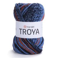 Mezgimo siūlai YarnArt Troya 100g. spalva 2115
