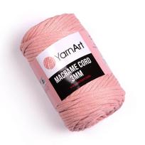 Mezgimo siūlai YarnArt Macrame Cord 3 MM 90g, spalva 767