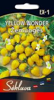 Žemuogės Sėkluva Yellow Wonder