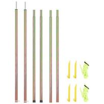 Teleskopiniai palapinės strypai, 170-255 cm, 2 vnt.