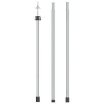 Teleskopinis palapinės strypas, 102-260 cm
