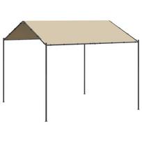 Tentinė palapinė vidaXL, 3x3 m, smėlio spalvos