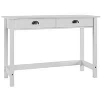 Konsolinis staliukas Hill Range, 110x45x74 cm, baltas