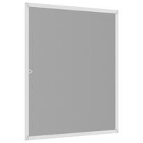 vidaXL Tinklelis nuo vabzdžių langams, baltos spalvos, 100x120 cm