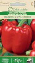 Vienametės paprikos Quadrato D Asti Rosso