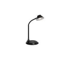 JUST LIGHT. 14414-18-LED dimeriuojama stalinė lempa su įkrovimu PUCKI LED/4,5W/230V juoda