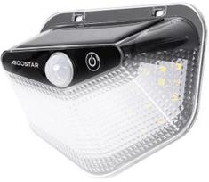 Aigostar -LED Saulės šviestuvas su jutikliu LED/3,7V 6500K 500 mAh IP65 juodas