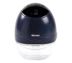 Beaba - Elektrinis krūties pieno siurblys HANDS-FREE 180 ml 1300 mAh mėlynas