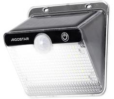 Aigostar-LED Saulės šviestuvas su jutikliu LED/3,7V 6500K 1200 mAh IP65 juodas