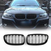 Priekinės grotelės su dvigubais šonkauliais BMW E90/E91 LCI 3 serijai 2008-2012