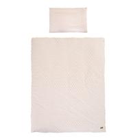 Smėlio spalvos iš medvilnės mišinio vaikiška patalynė vaikiškai lovai 100x135 cm Frosty Almond – Roba