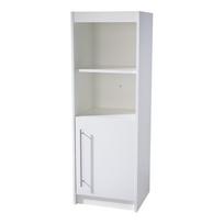 Baltos spalvos vaikiška knygų spinta 43x126x38,5 cm Maren – Roba