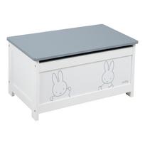 Baltos spalvos vaikiška daiktadėžė 60x32x30 cm Miffy – Roba