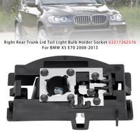 Dešinės galinės bagažinės dangčio galinio žibinto lemputės laikiklio lizdas 63217262576 BMW X5 E70 2008-2013