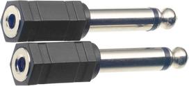 Adapteris Stagg 3.5 TS/f - 6.35mm TS/m 2vnt