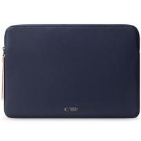 Tamsiai mėlynas nešiojamo kompiuterio dėklas "Tech-Protect Fleece Laptop" 13-14