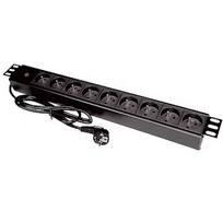 A-lan Alantec PZ09 power extension 1.8 m 9 AC outlet(s) Indoor Black PZ09