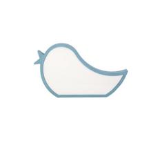 LED vaikiška stalinė lempa BIRD LED/12W/230V mėlyna