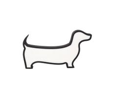 LED vaikiška stalinė lempa DOG LED/12W/230V juoda