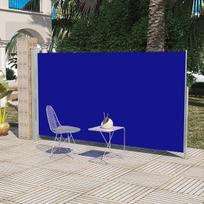 Ištraukiama markizė vidaXL, terasos šoninė pertvara, 160 x 300 cm, mėlyna, Mėlyna