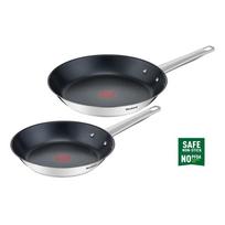 Nerūdijančio plieno keptuvės 2 vnt. Cook Eat - Tefal