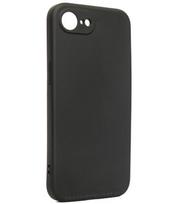 Juodas dėklas Apple iPhone 16E / 17E telefonui "Liquid Silicone 1.5mm"