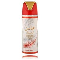 Lattafa Mahasin Crystal Perfumed Spray purškiamas dezodorantas moterims - 200 ml.